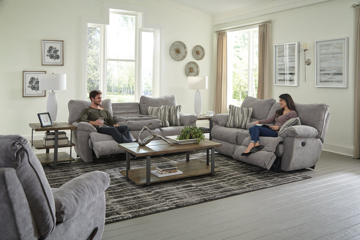 Sadler Mica Reclining Sofa and Loveseat