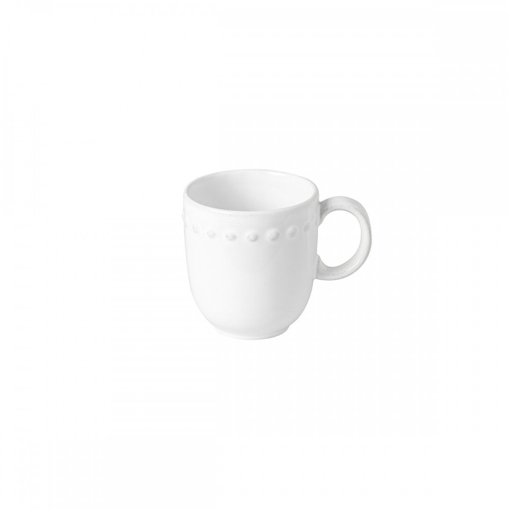 Costa Nova Pearl 13 oz. White Mug Set