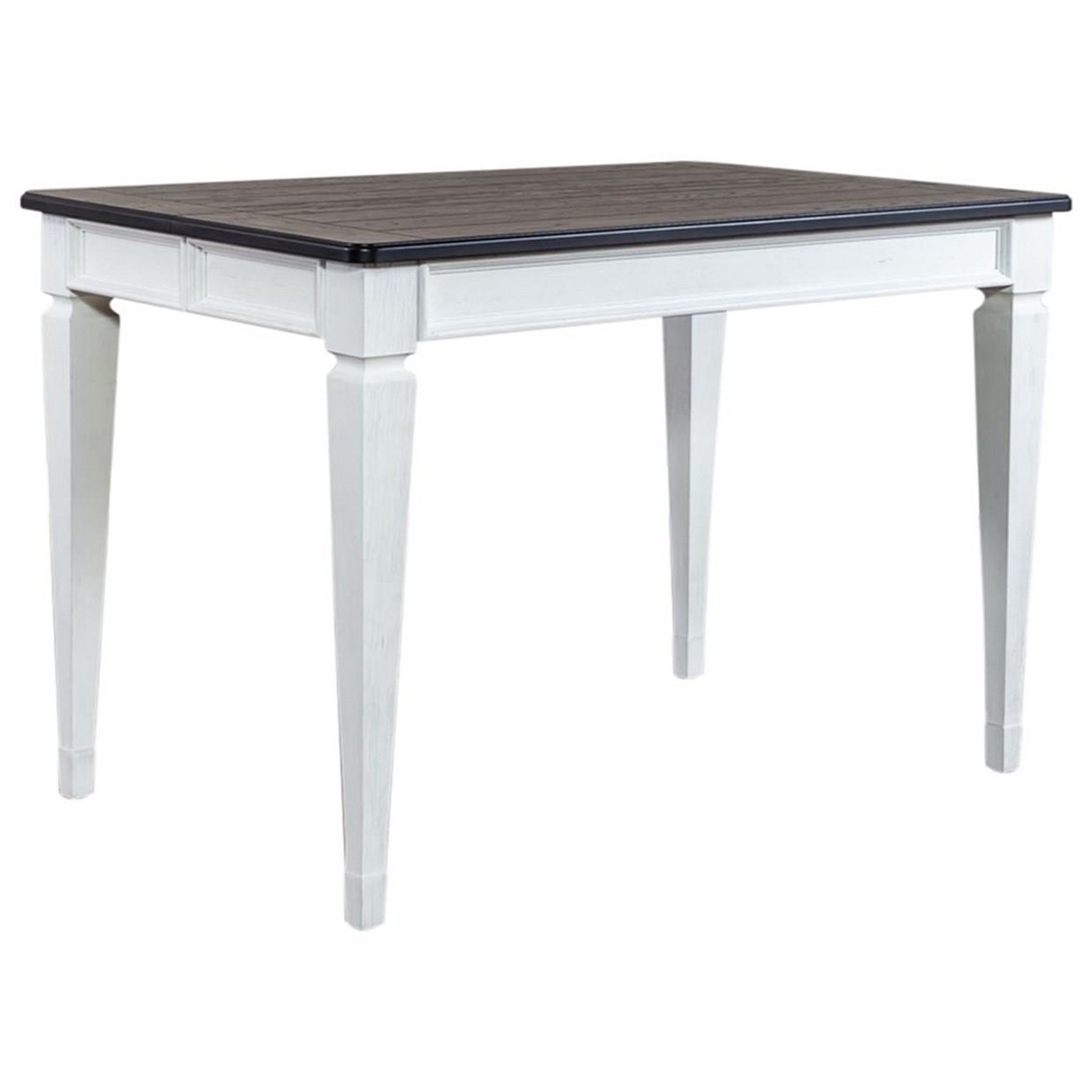 Cottage Counter Height Dining Table with 18″ Leaf