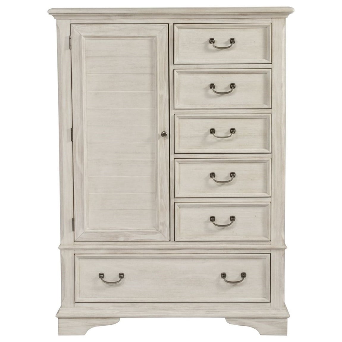 Transitional Gentleman’s Chest with Dust Proof Drawers