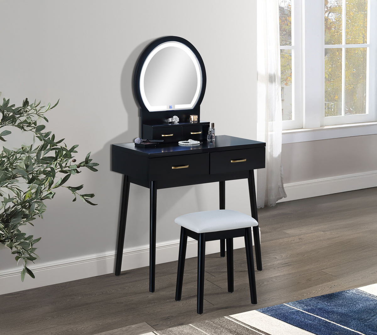 Cecilia – Vanity Table & Stool