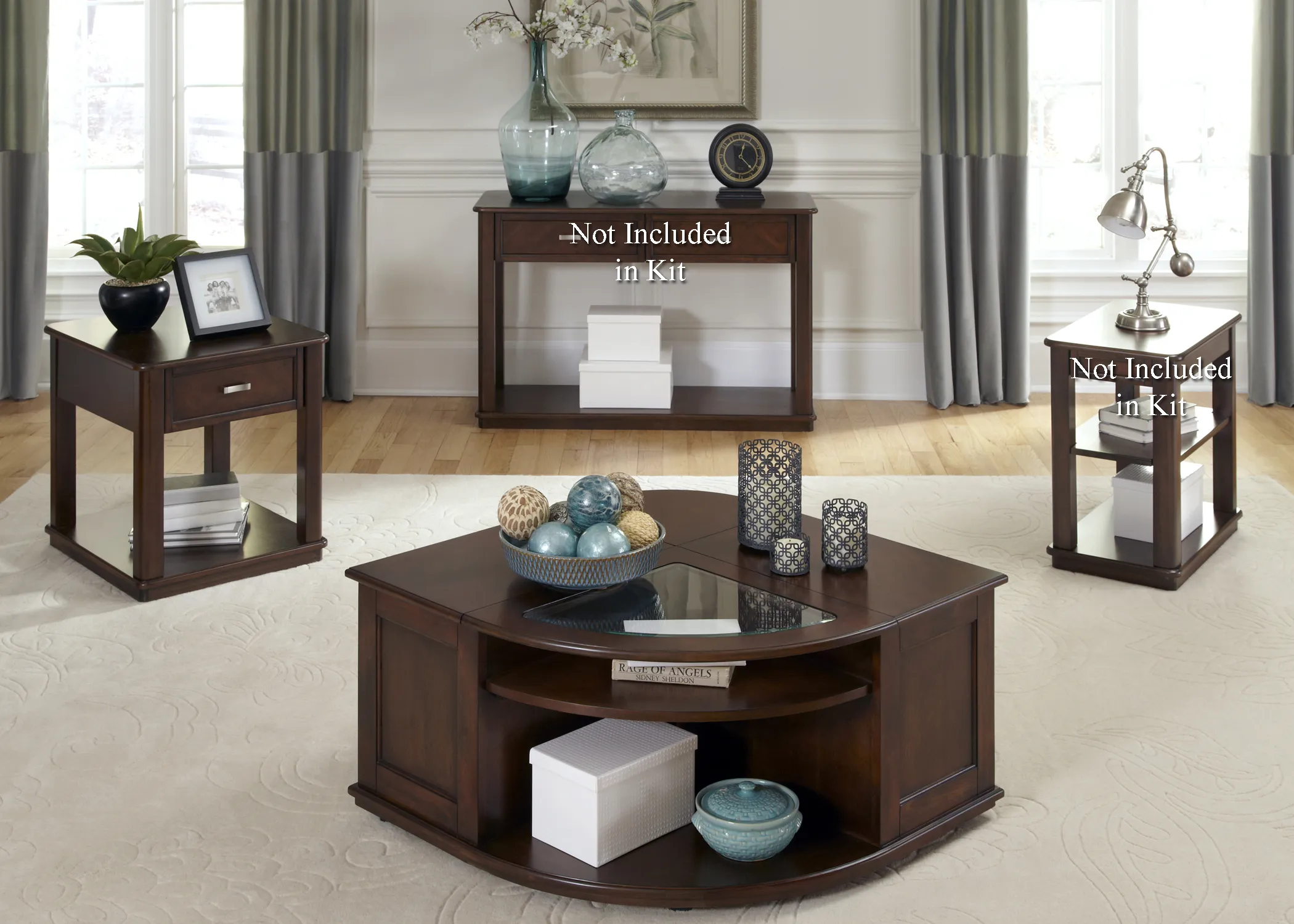 Wallace 3 Piece Set (1-Cocktail 2-End Tables)