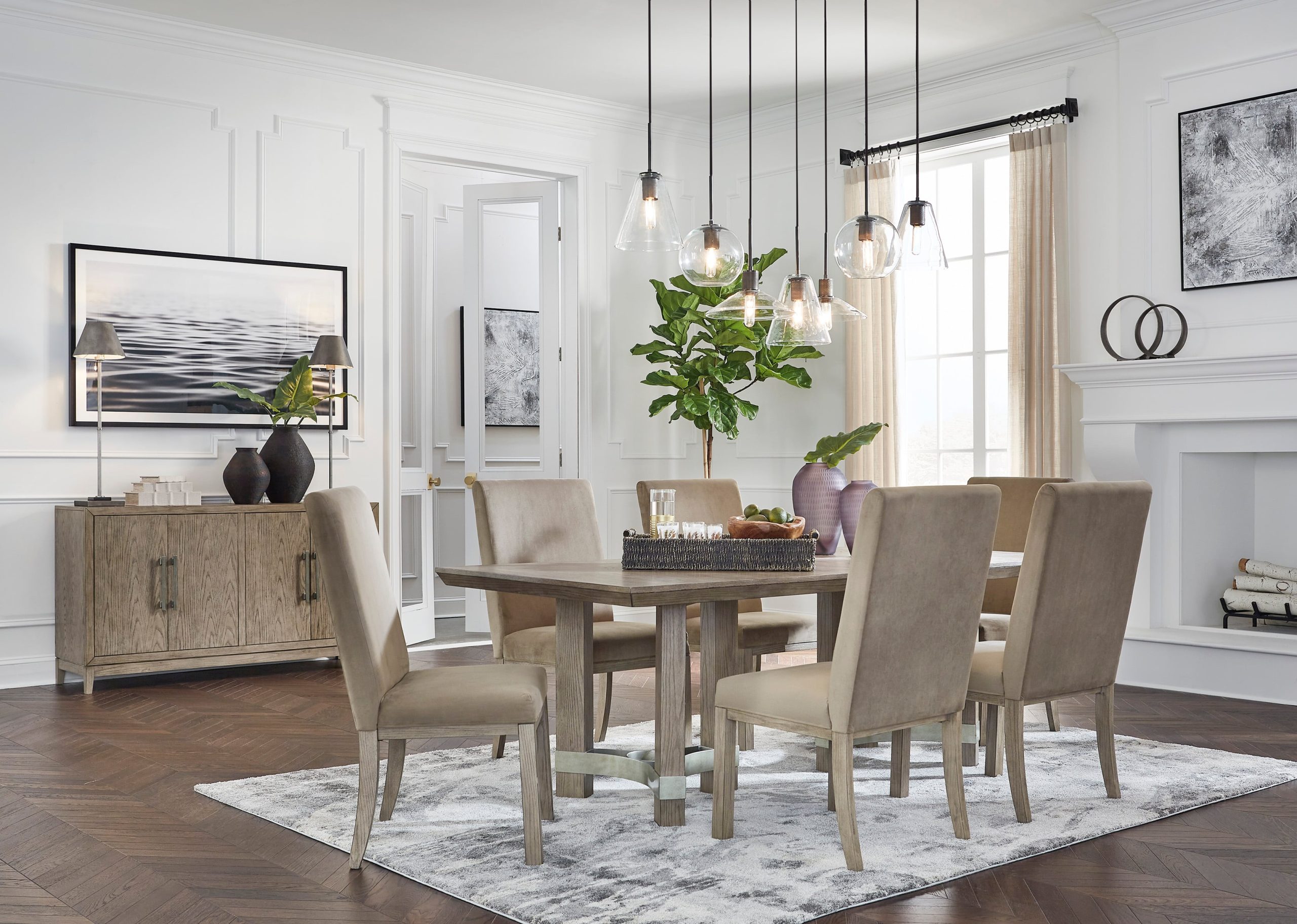 Contemporary Dining Room Group