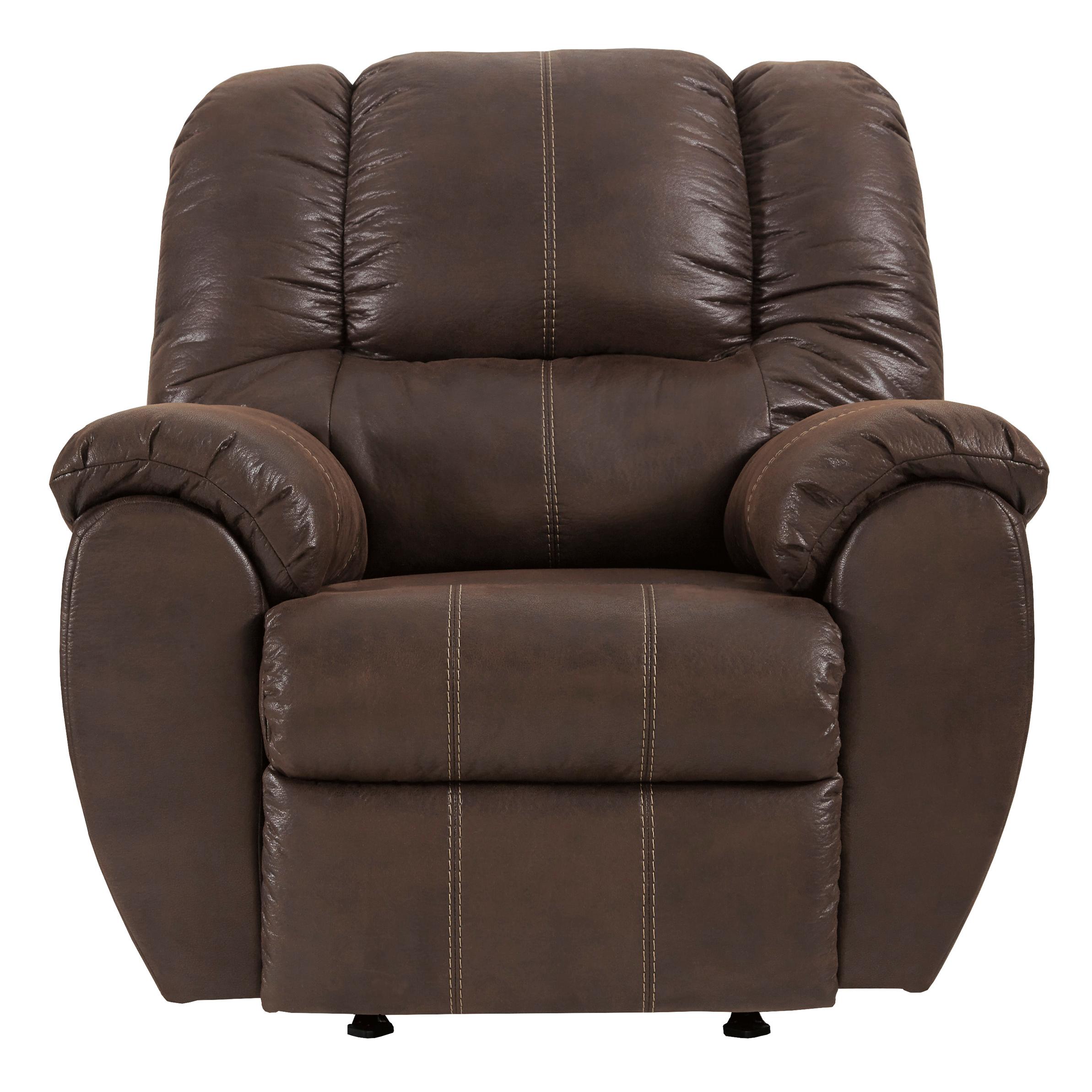 Signature Design by Ashley McGann Rocker Leather Look Recliner 1030125