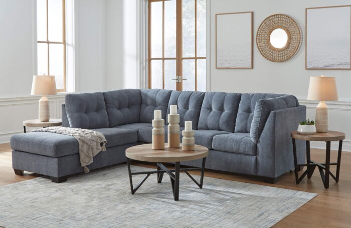 Marleton Denim Sectional Set – 2 Pc. (-16-67)