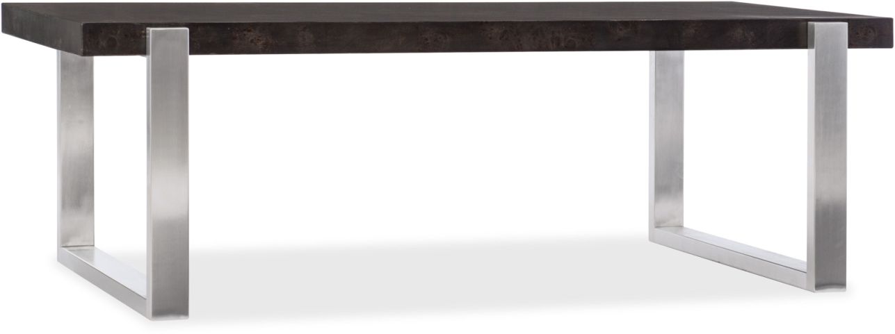 Hooker Furniture Smoked Burl Cocktail Table in Dark Wood 5585-50001-DKW CLOSEOUT