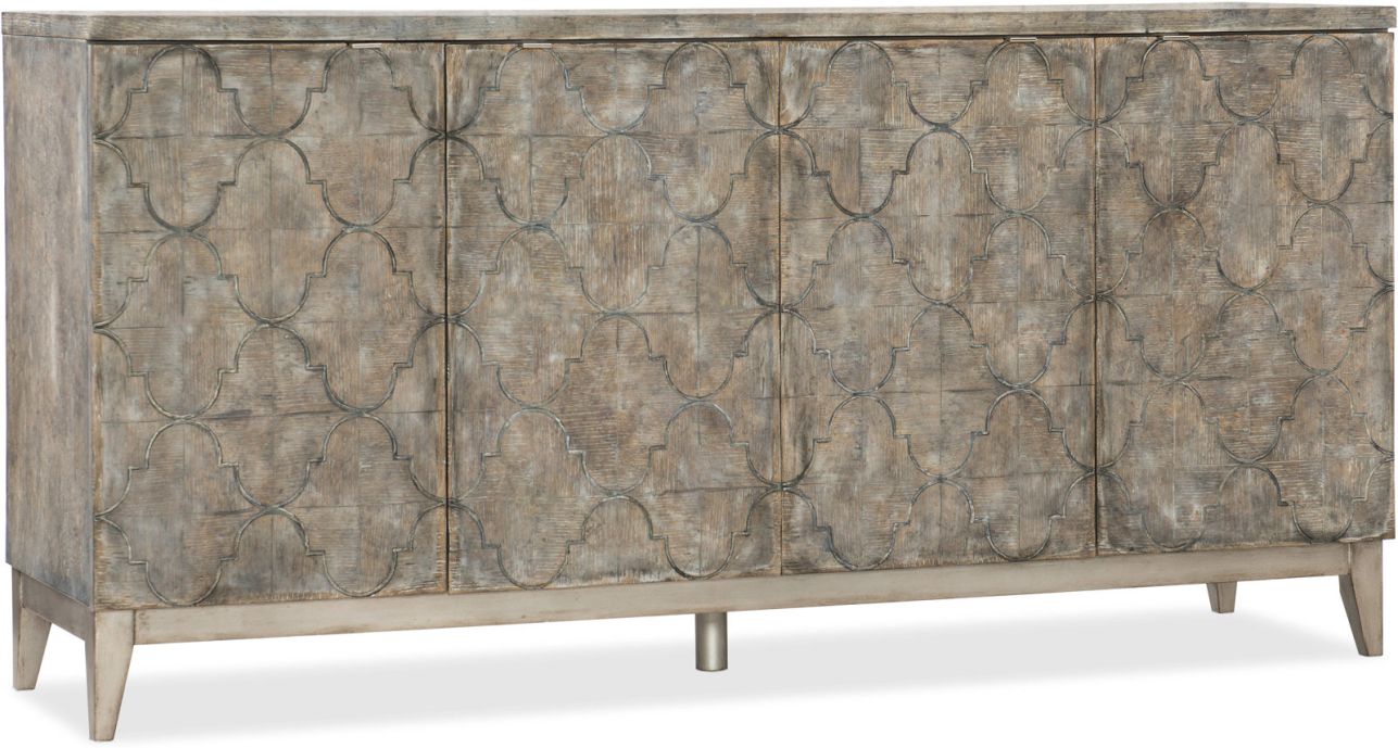 Hooker Furniture Melange Fairfax Credenza in Medium Wood 638-85398-MWD