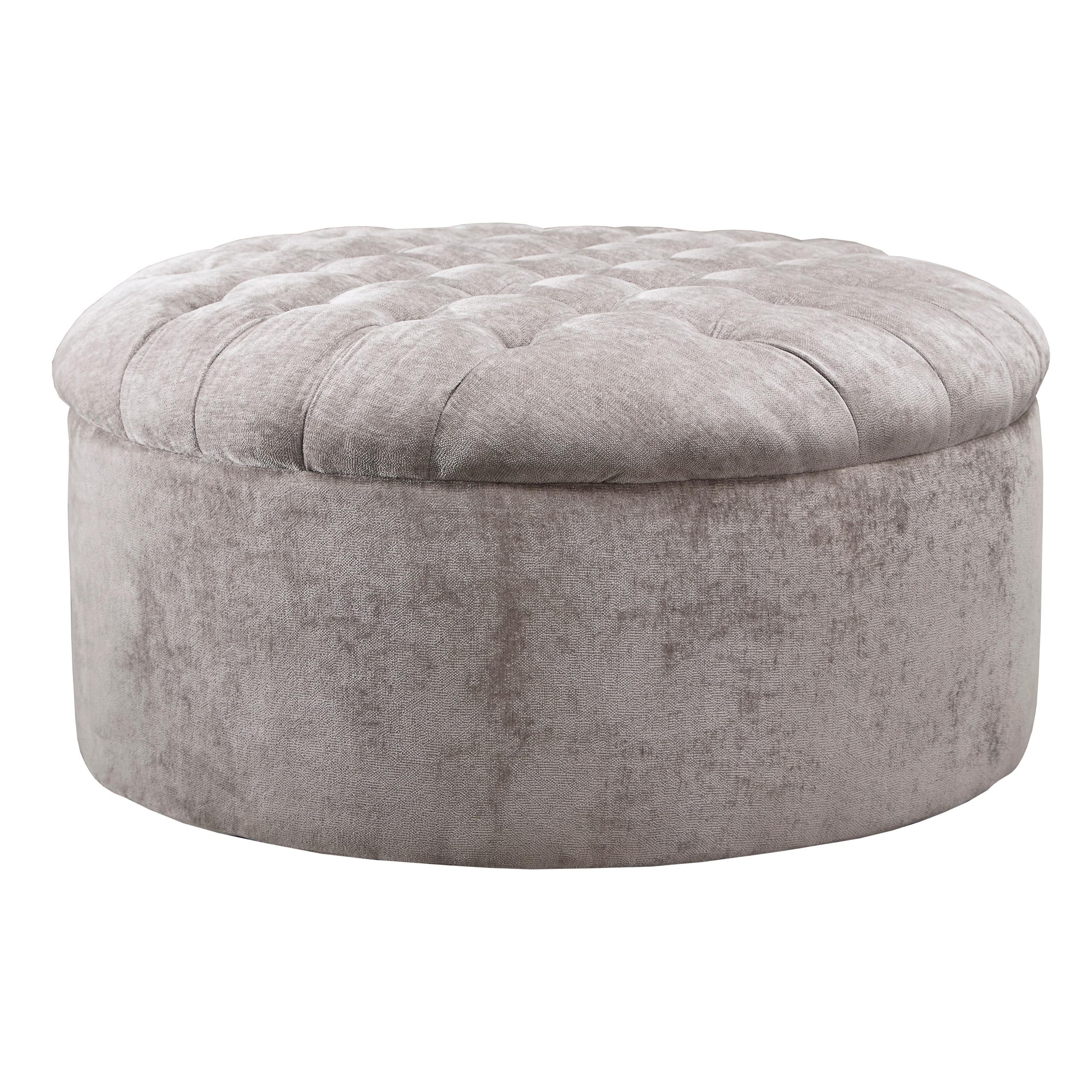 Ashley Carnaby Fabric Ottoman 1240408