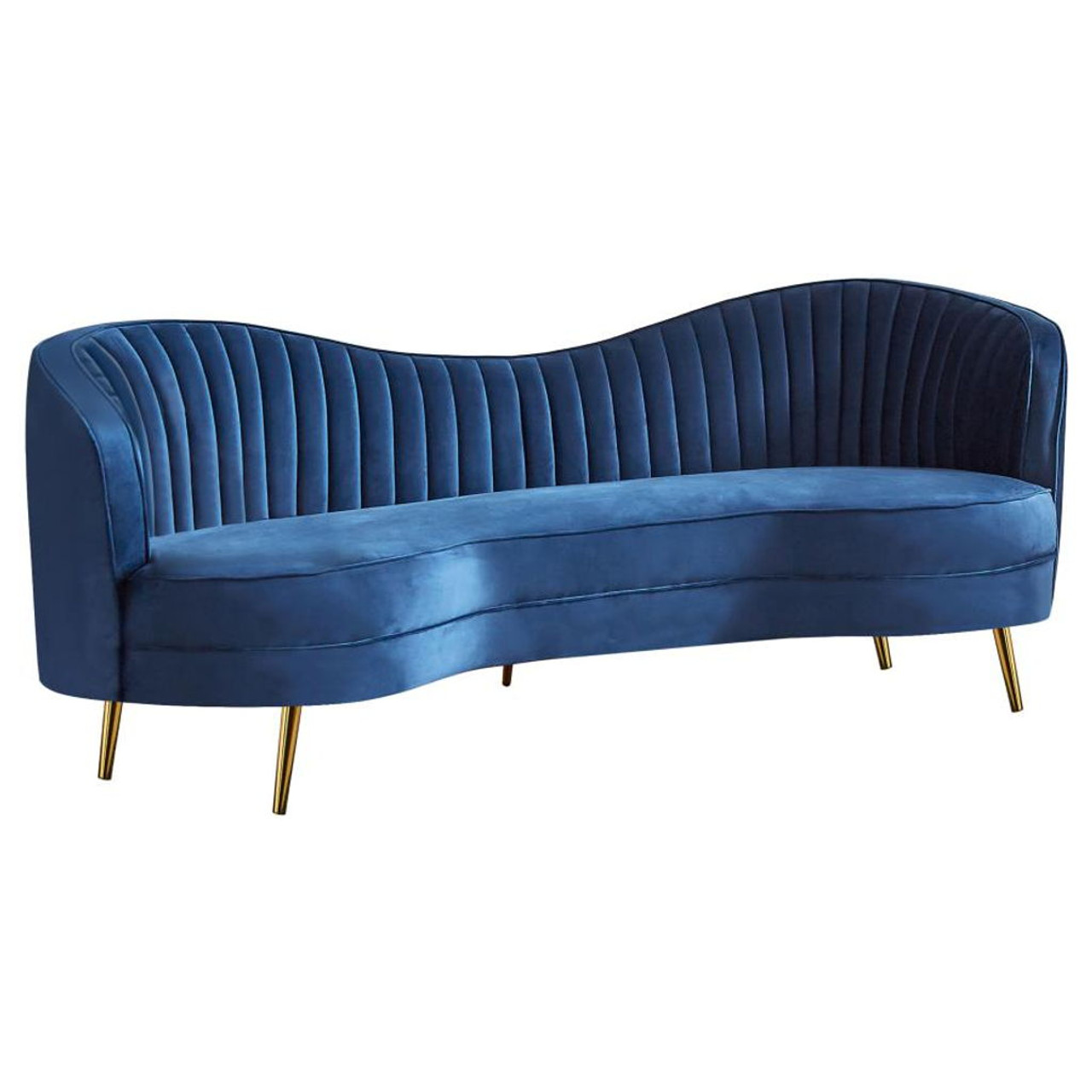 Sophia – Upholstered Channel Tufted Sofa