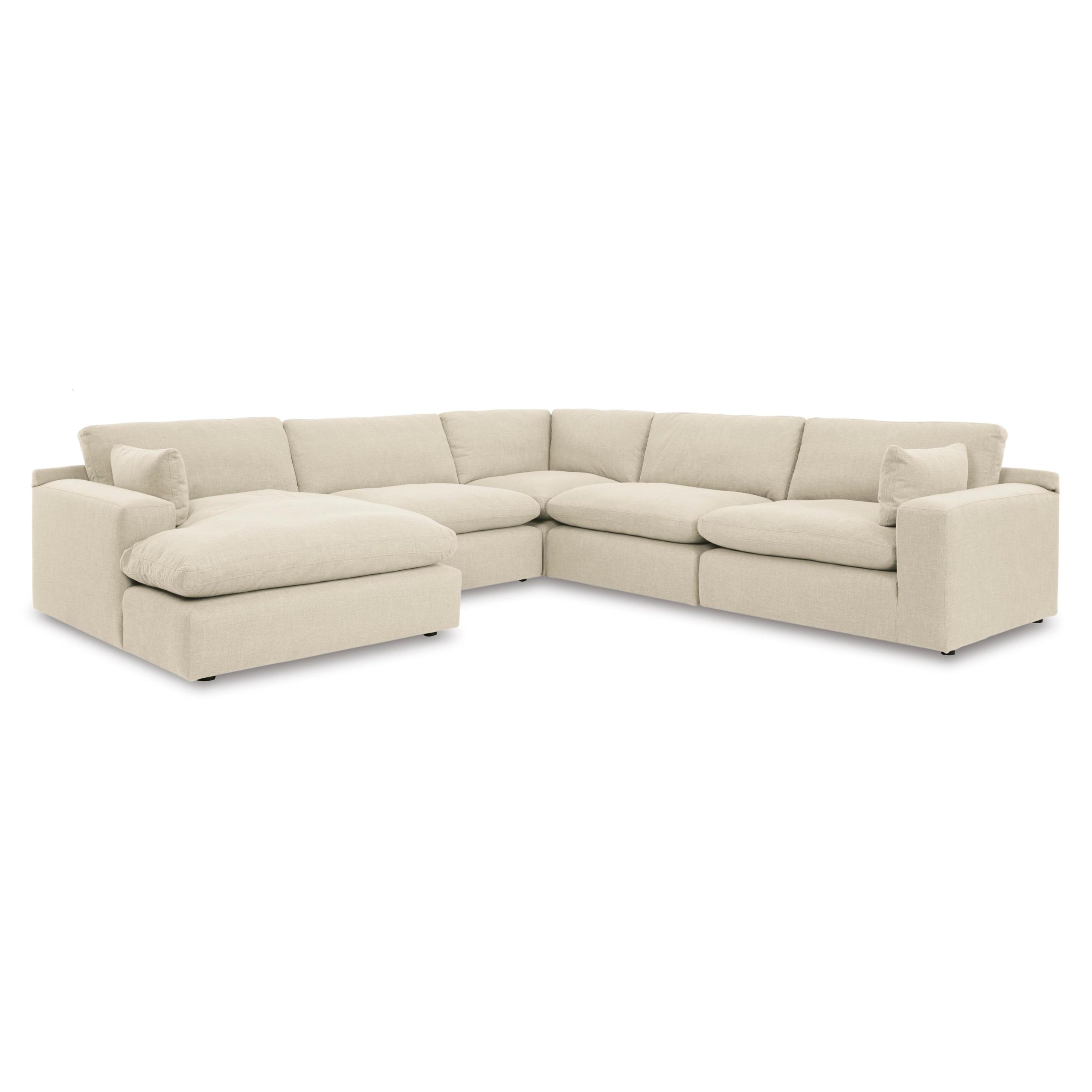 Benchcraft Elyza 10006S6 5 pc Sectional with Chaise