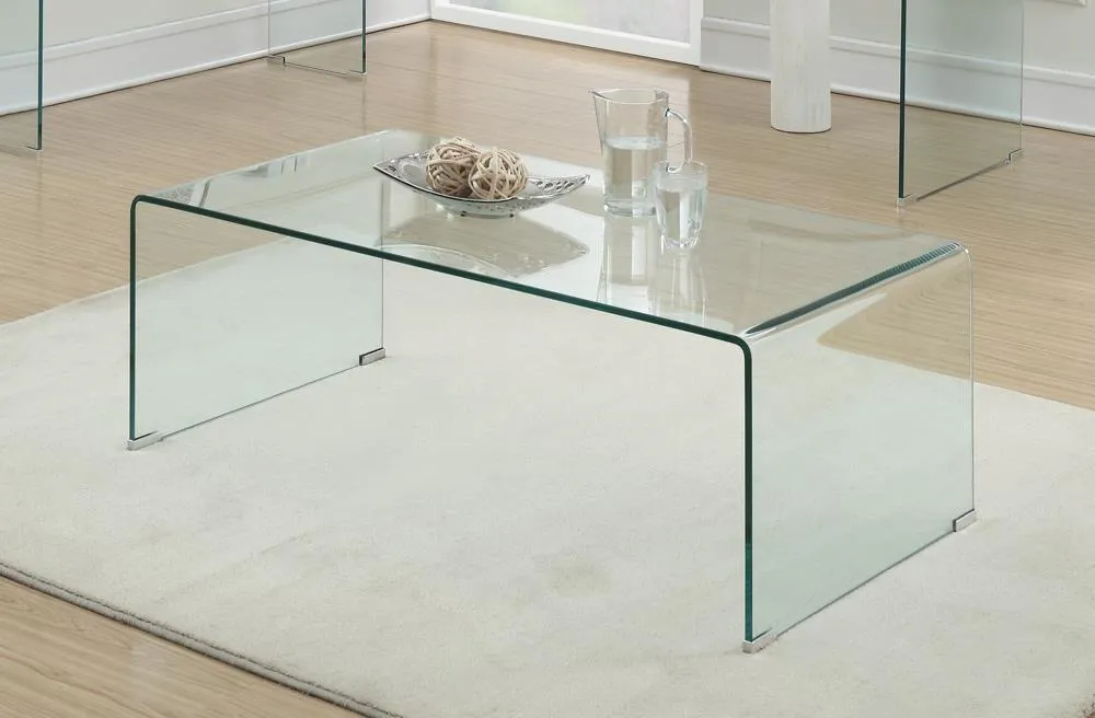 Ripley Rectangular Coffee Table Clear