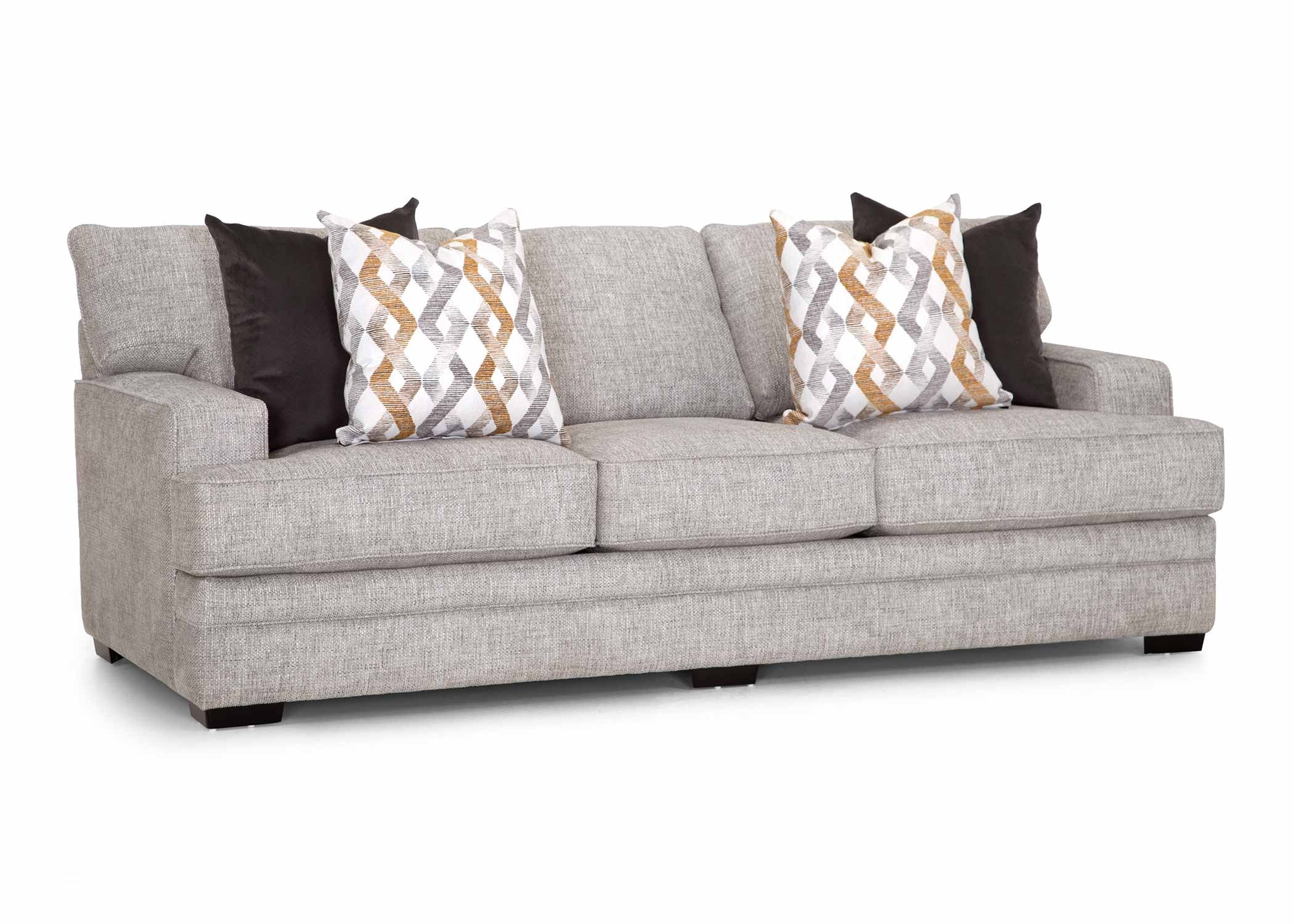 Transitional Sofa with Track Arms