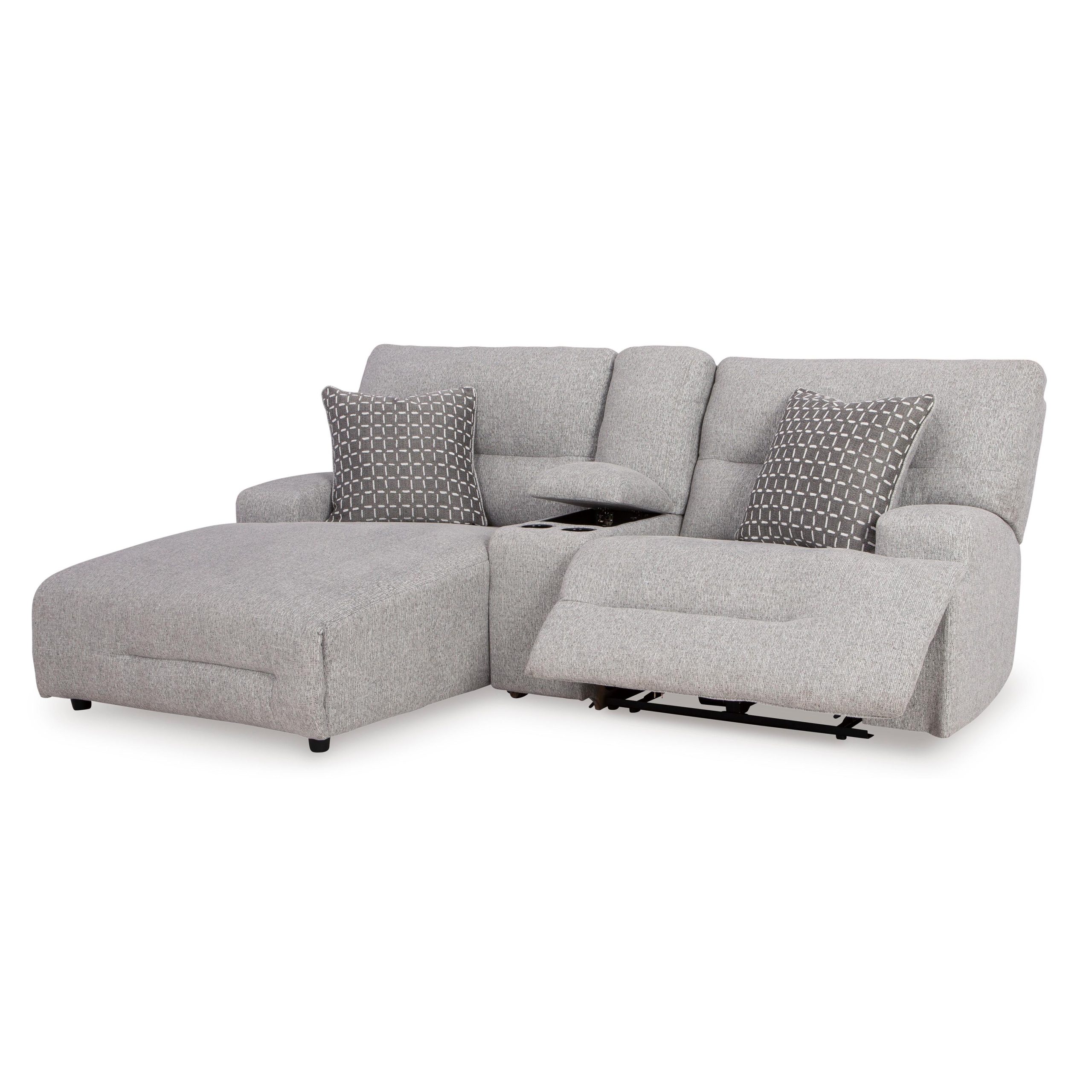 Signature Design by Ashley Acklen Place Power Reclining Fabric Sofa 9360579/9360557/9360562