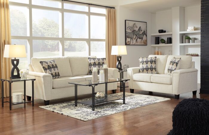 Abinger Natural Sofa & Loveseat Set