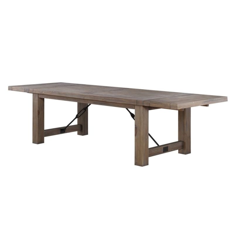 Modus Furniture Autumn Dining Table in Flint Oak 8FJ861 CODE:UNIV20 for 20% Off