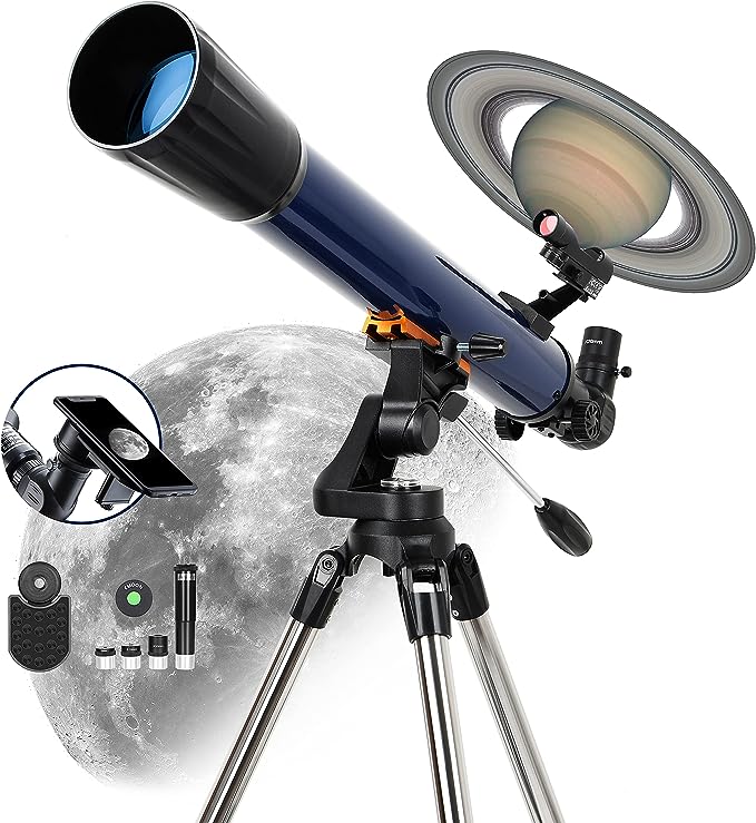 Telescopes for Adults Astronomy Beginners Telescopes with Phone Adapter