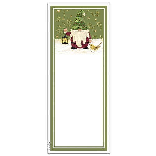 Alice’s Cottage Magnetic Notepad: Gnome