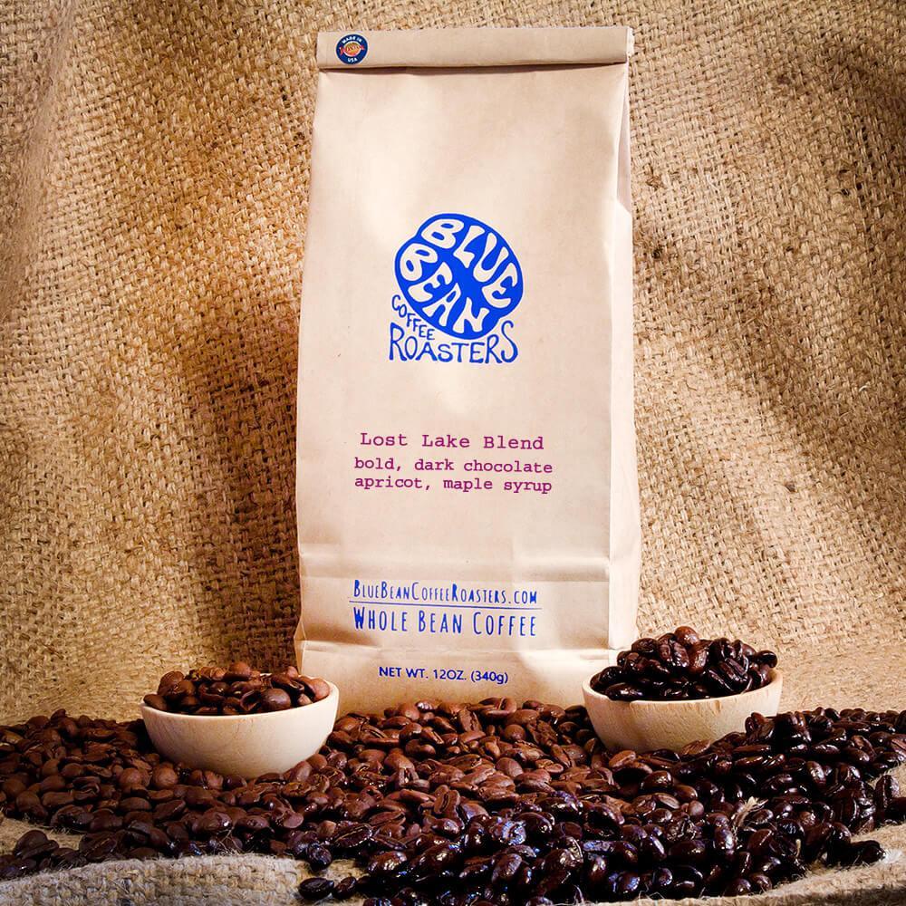 Blue Bean Coffee Roasters Organic Lost Lake Blend