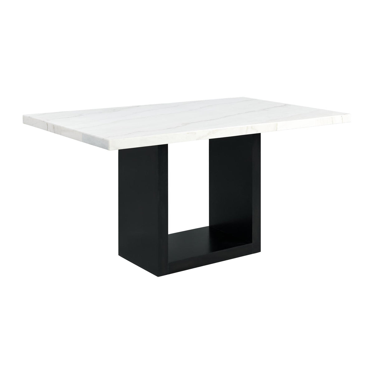 Valentino White Marble Counter Height Dining Table