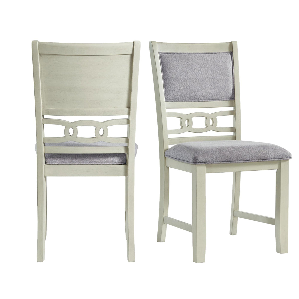 Amherst Standard Height Side Chair Set in Bisque of 2