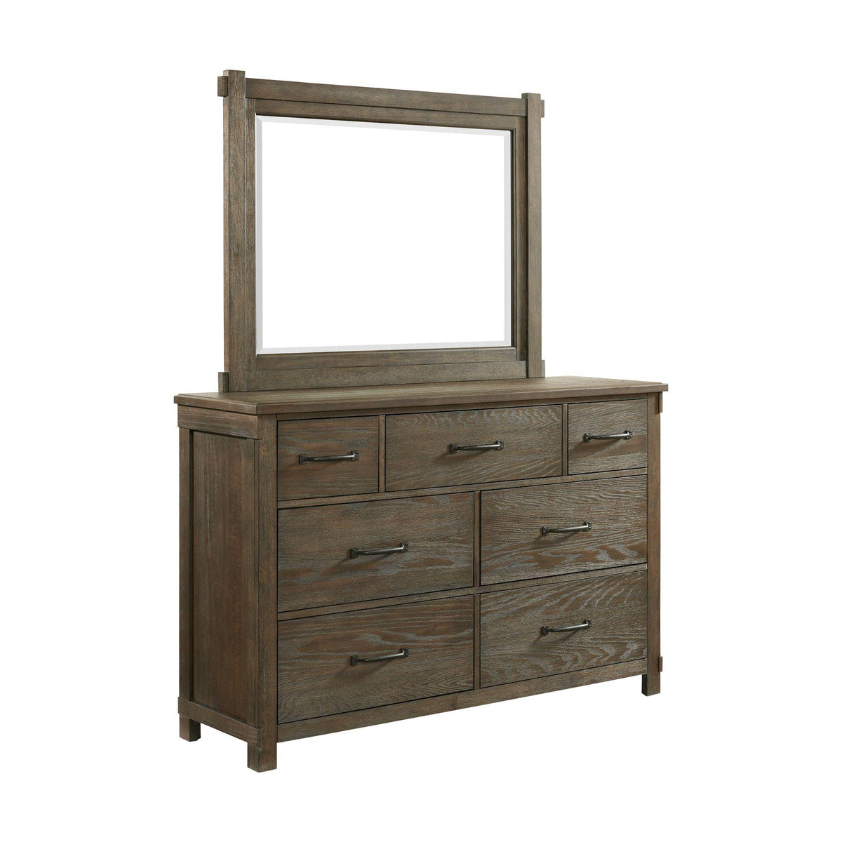 Scott 7-Drawer Dresser with Mirror Set