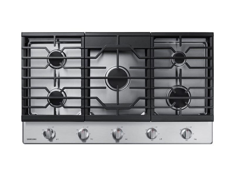 36″ Gas Cooktop in Stainless Steel