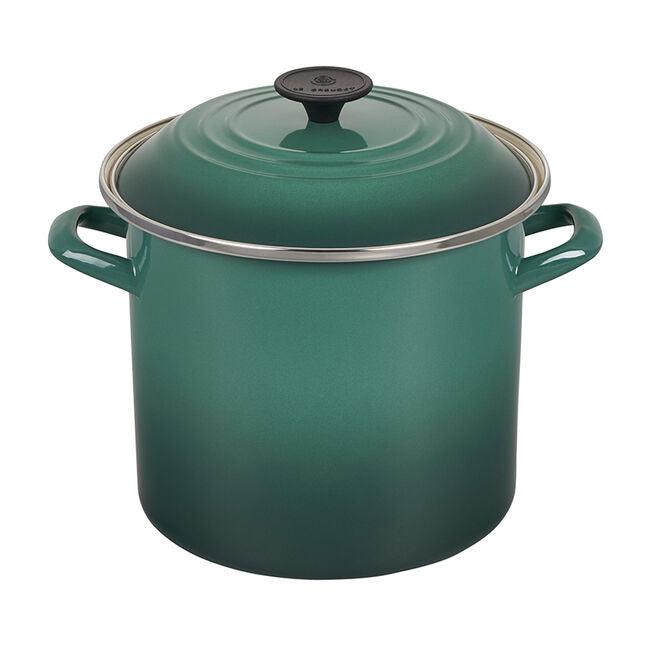 Le Creuset Enamel-On-Steel Stockpot:  8 QT, Artichaut