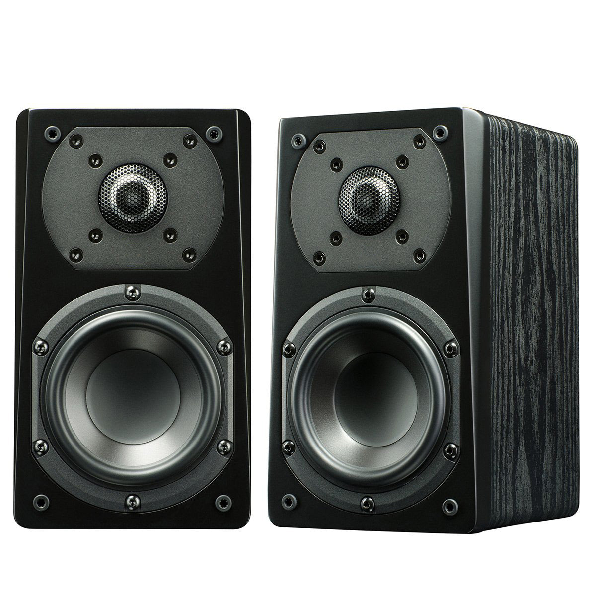 Satellite Speakers – Pair (Premium Black Ash)