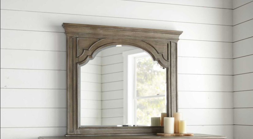 Highland Park Mirror Waxed Driftwood