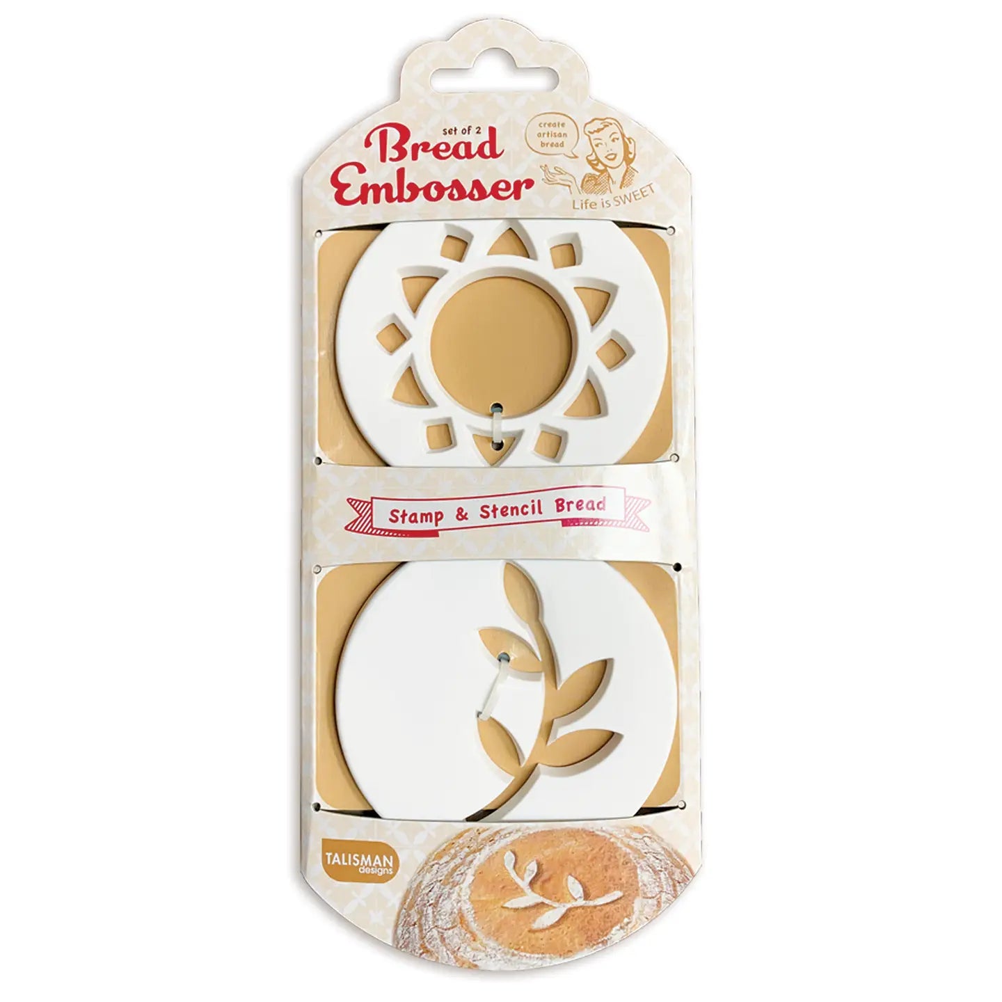 Talisman Bread Embosser Set