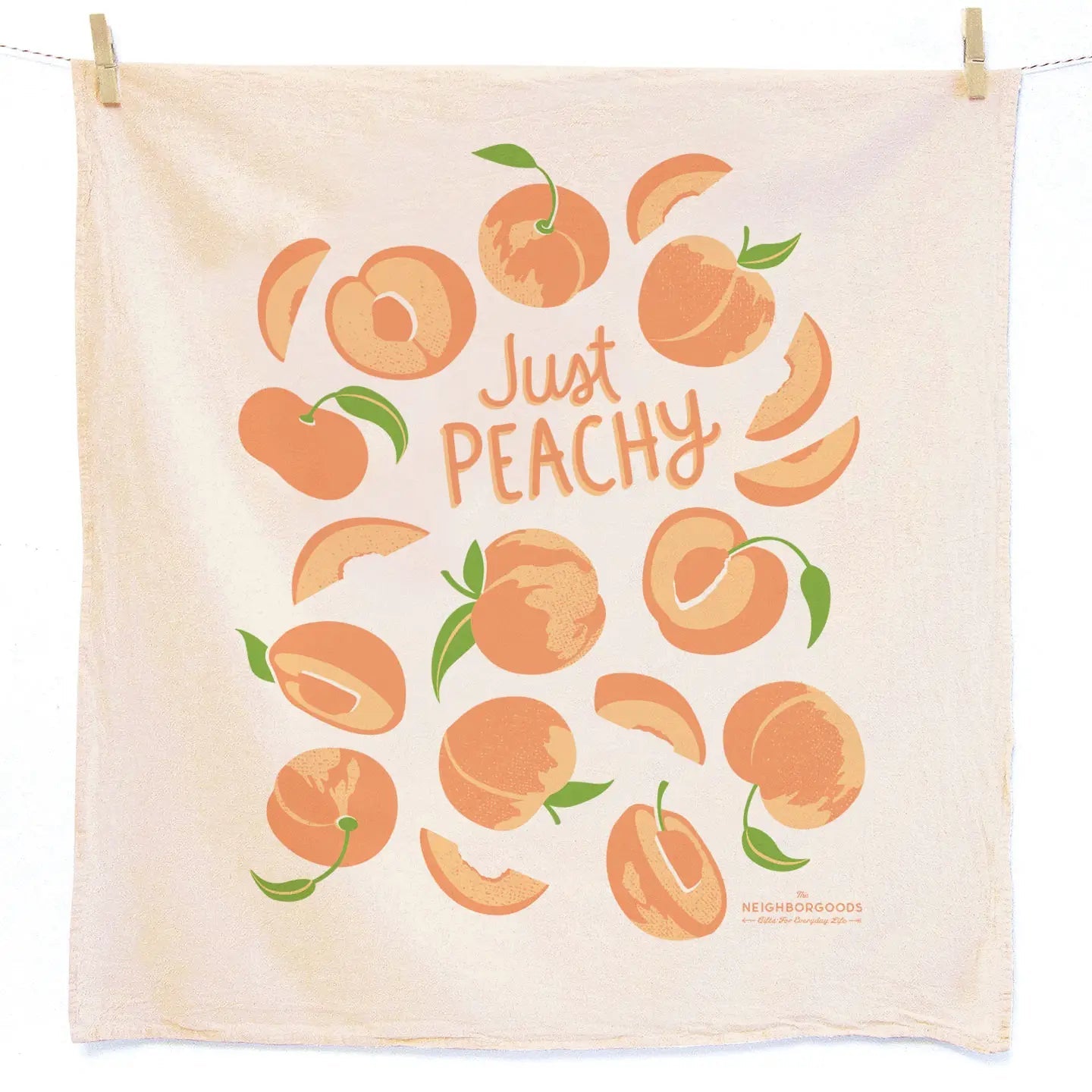 The Neighborgoods Swedish Dishcloth: Just Peachy