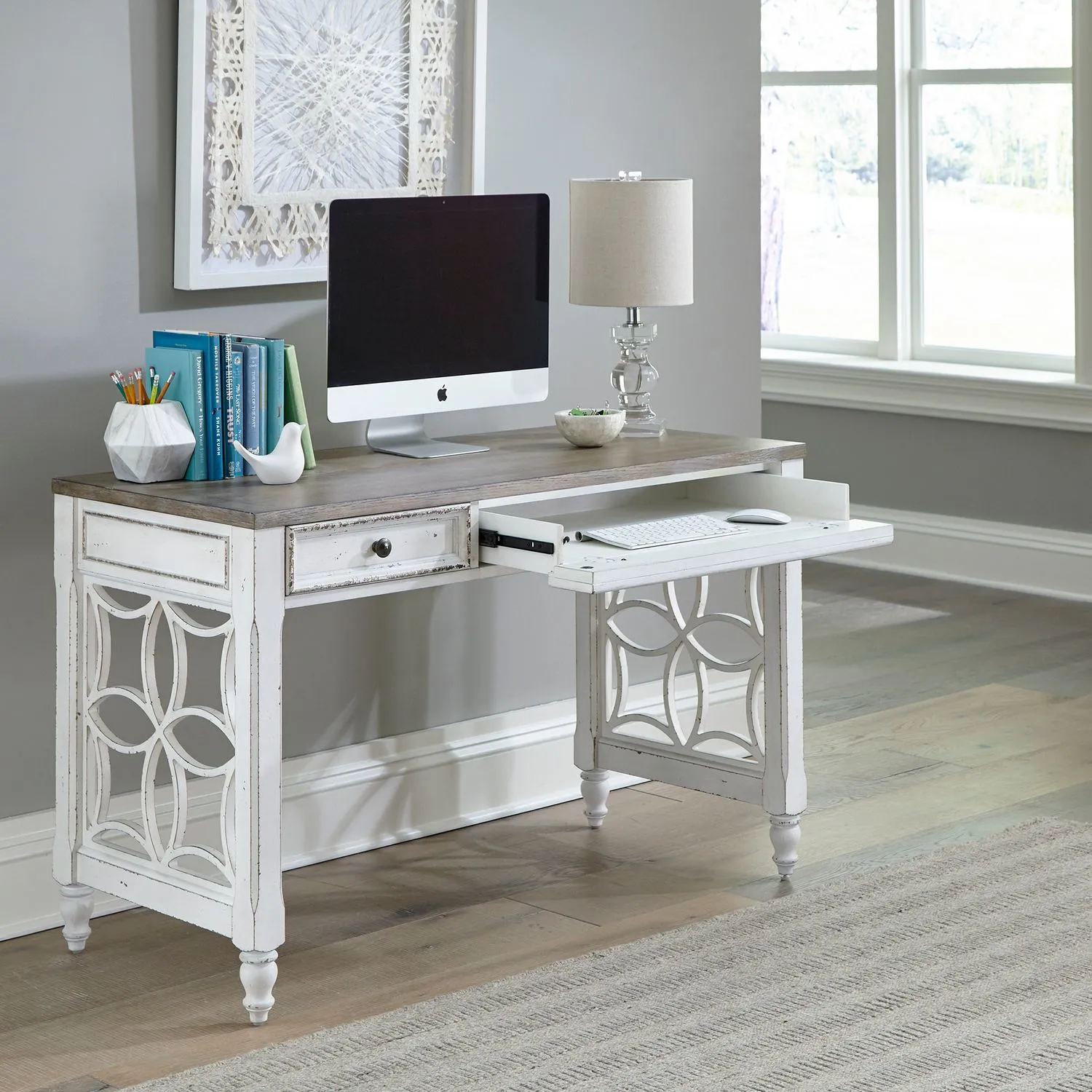 Magnolia Manor L Writing Desk