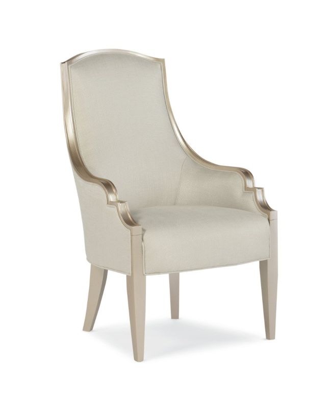 Caracole Furniture Adela Arm Chair in Blush Taupe C012-016-271  PROMO