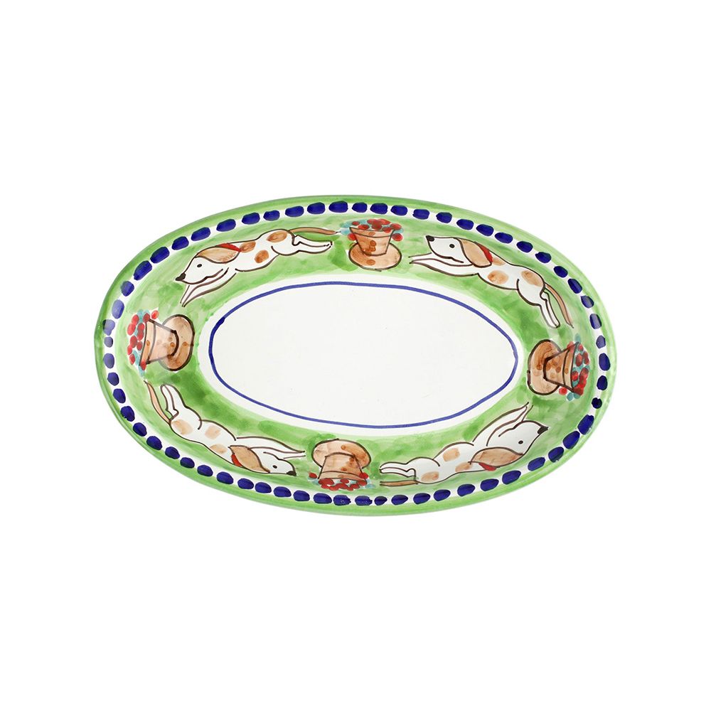 Cane Oval Platter