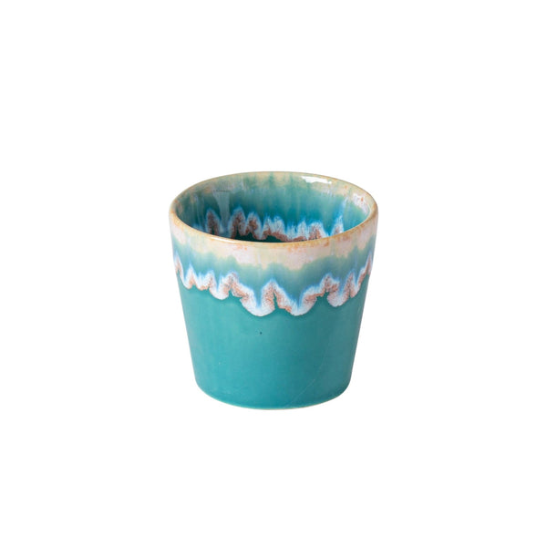 Casafina Grepresso Handmade Fine Stoneware Espresso Cup – Turquoise