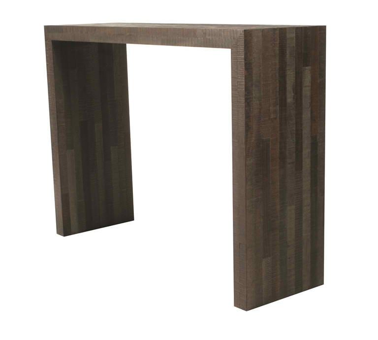 Indo Puri Metro Meranti Console Table in Grey