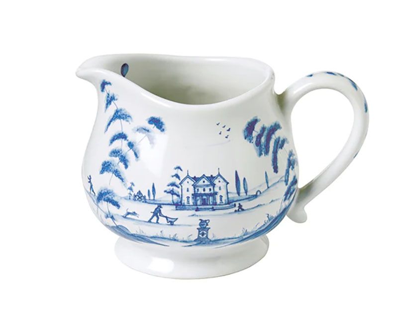 Country Estate Creamer – Delft Blue