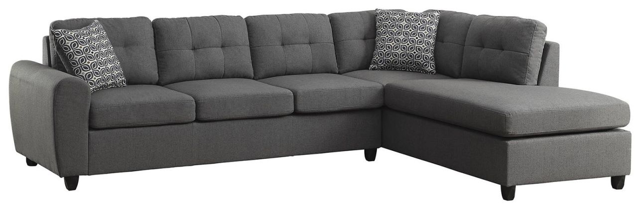 Emma Mason Signature Vegre Sectional in Gray