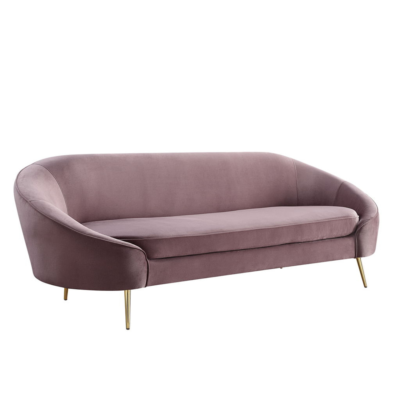 Abey – Sofa – Pink Velvet