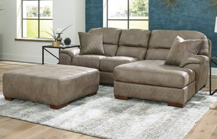 Transitional Sofa Chaise