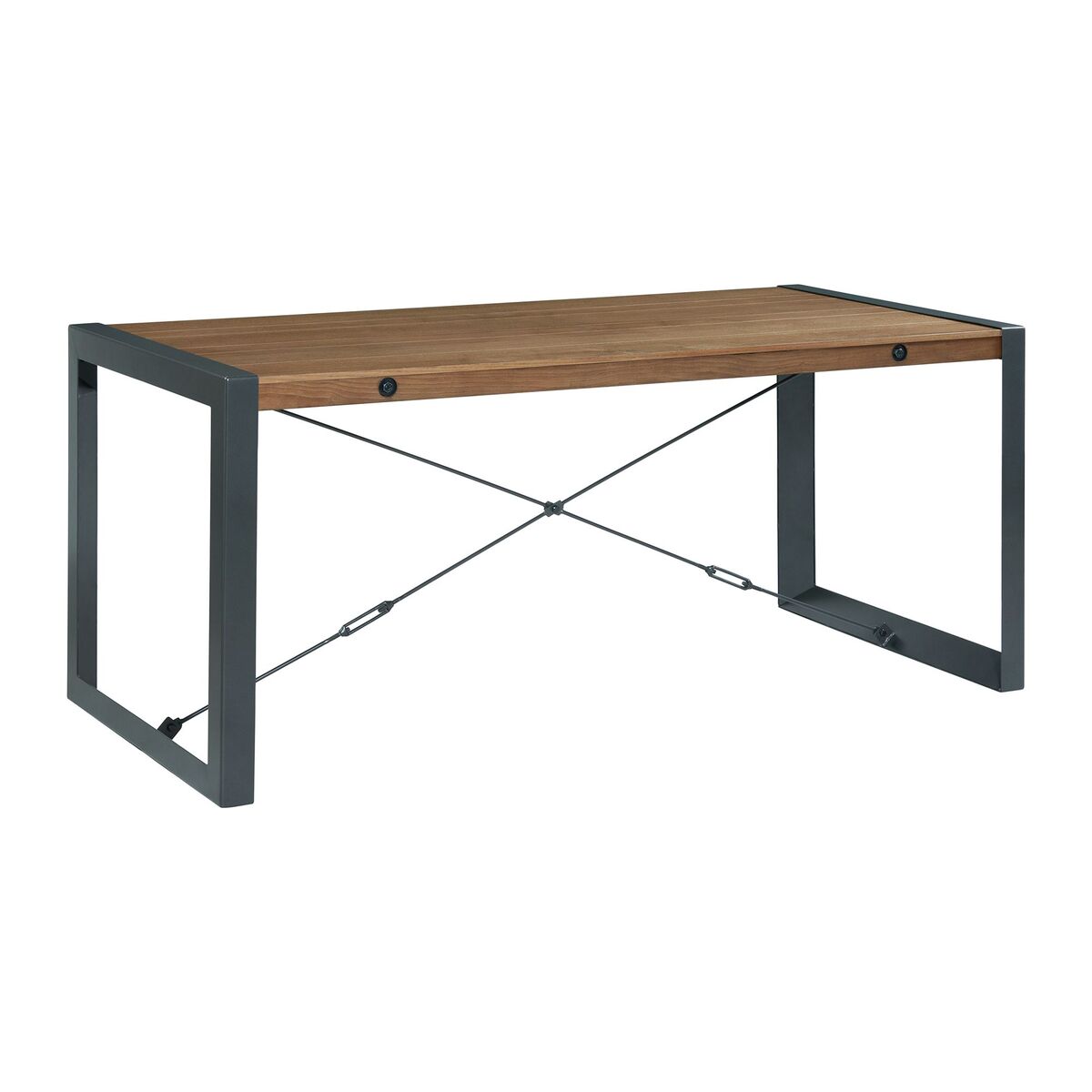 Industrial Rectangular Dining Table