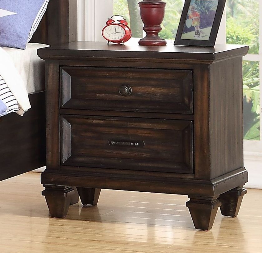 Emma Mason Signature Leila Youth Nightstand in Walnut