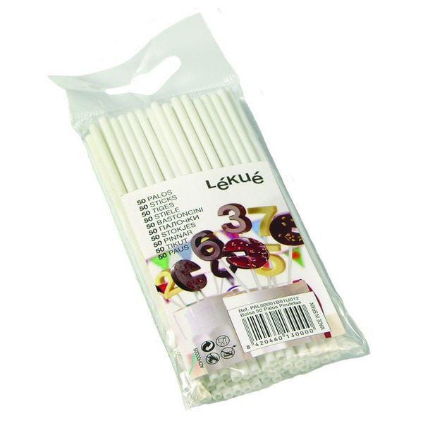 Lekue Lollipop/Cake Pop Sticks, Set of 50