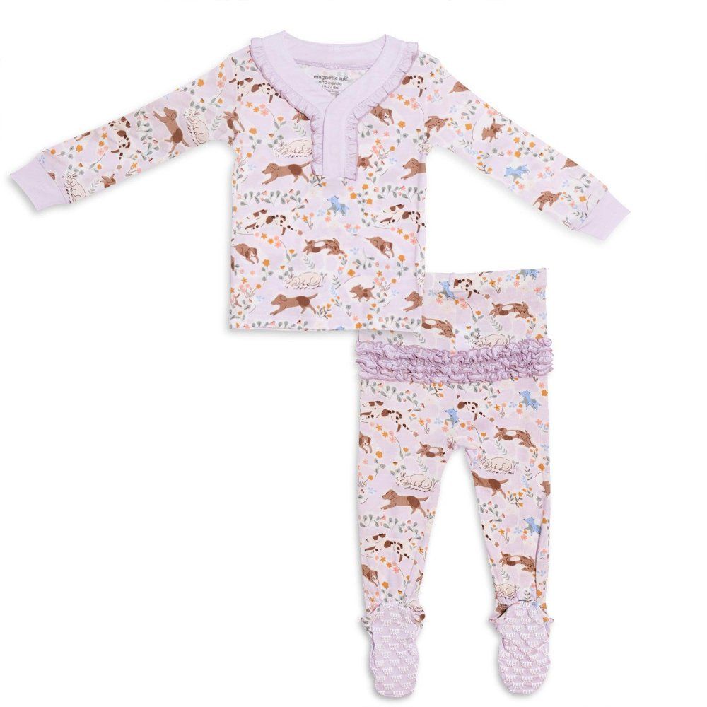 Magnetic Baby PJ Best Fur-end Ruffle