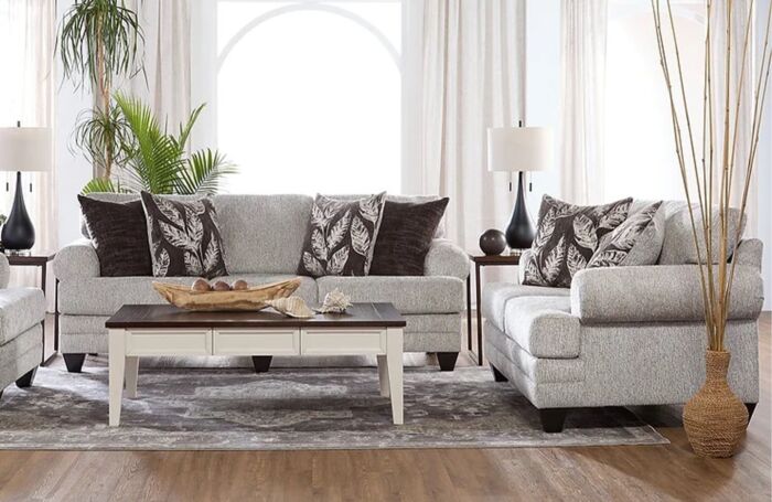 2 Pc. Marley Cloud Sofa & Loveseat Set