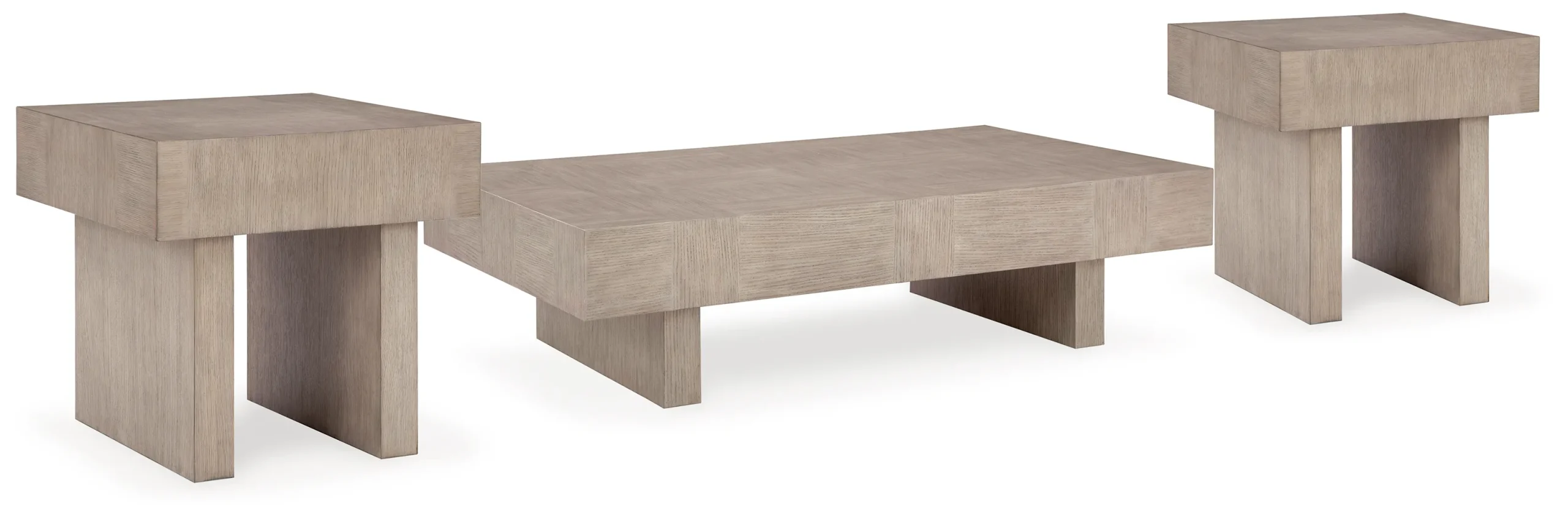 Jorlaina Coffee Table and 2 End Tables