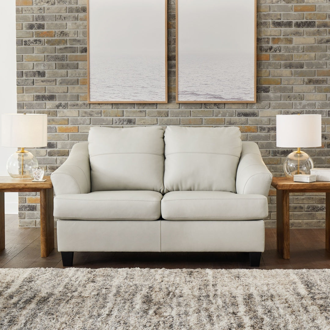 Ashley Genoa Loveseat – Coconut