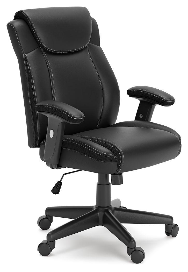 Ashley Corbindale Home Office Swivel Desk Chair – Black